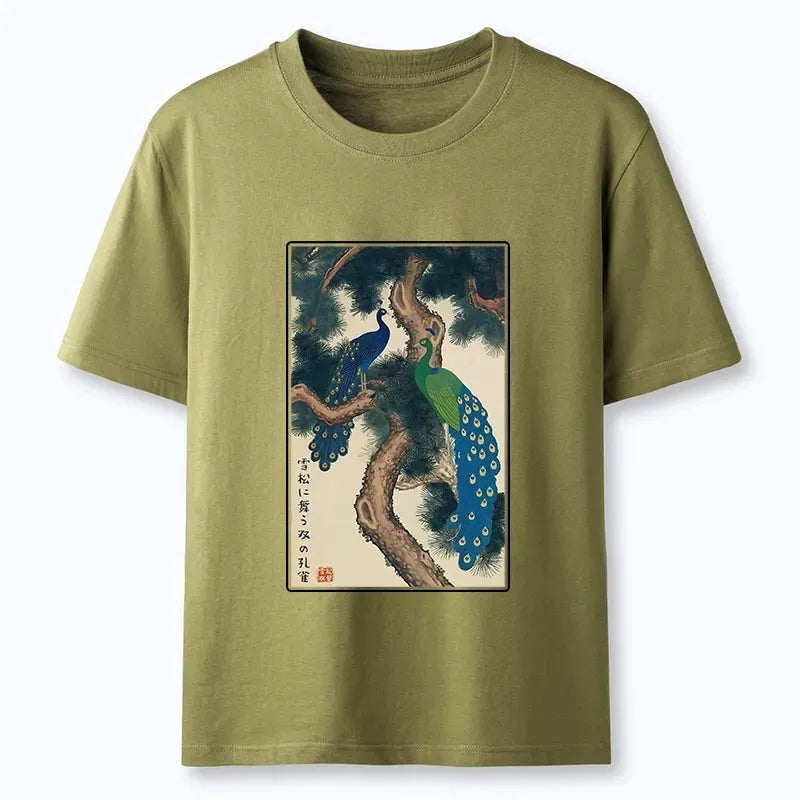 Must-have Unisex Cotton T-Shirt with Japanese Art