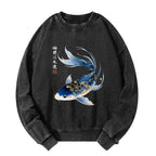 Japanese Koi Fish Art Sweatshirt