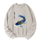 Japanese Koi Fish Art Sweatshirt
