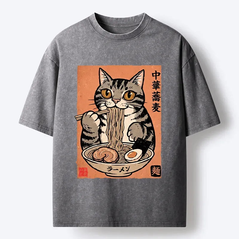 Tokyo Tiger Tanuki Ramen Tee Gift Idea