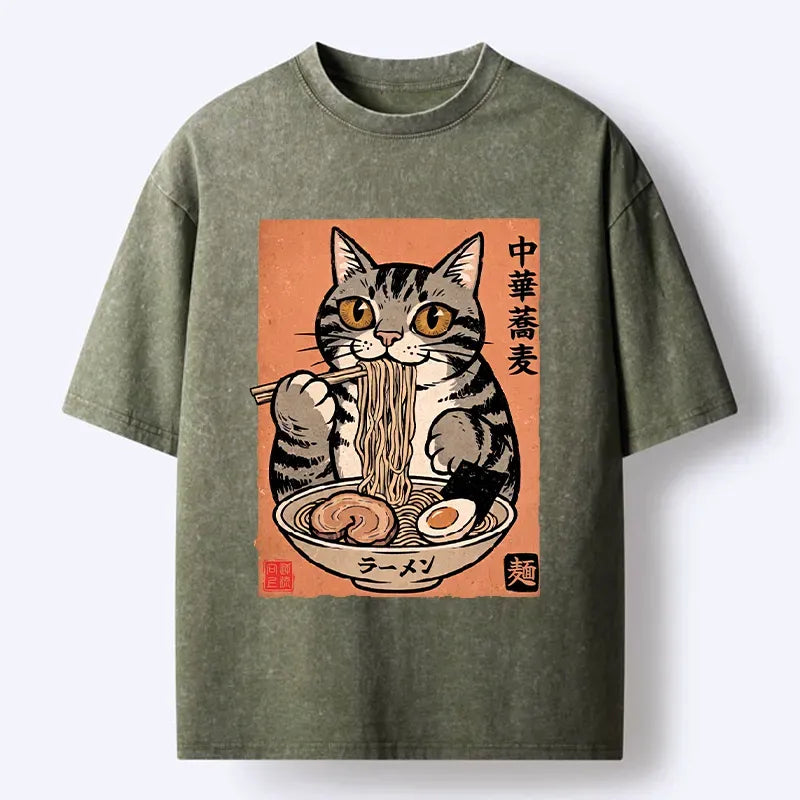 Tokyo Tiger Tanuki Ramen Tee Gift Idea