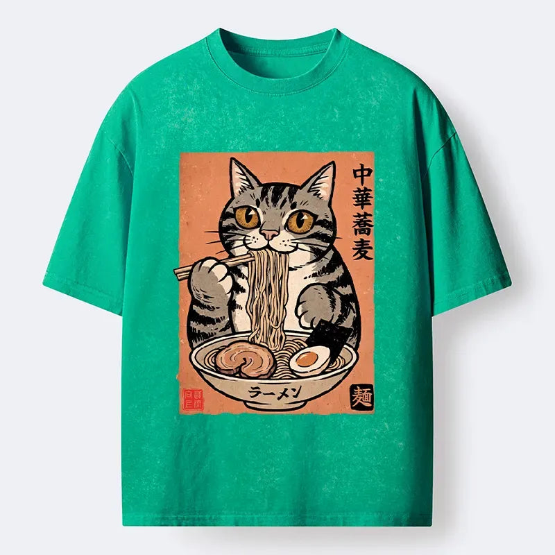 Tokyo Tiger Tanuki Ramen Tee Gift Idea