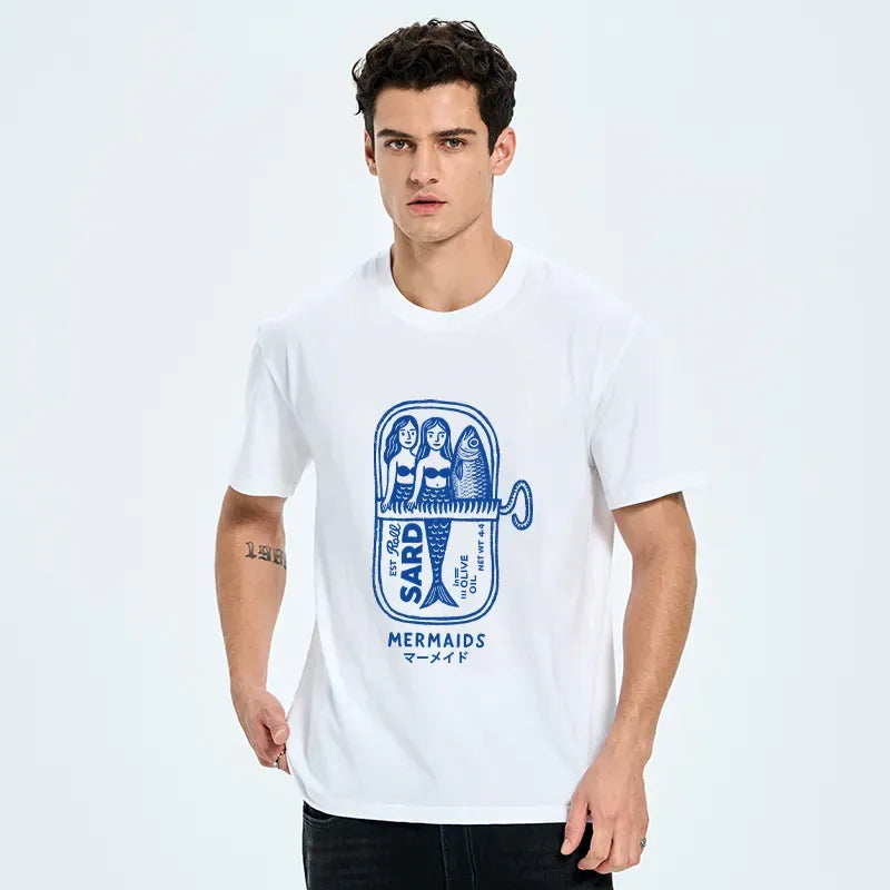 Kyoto-Lion Mermaid Can Classic T-Shirt