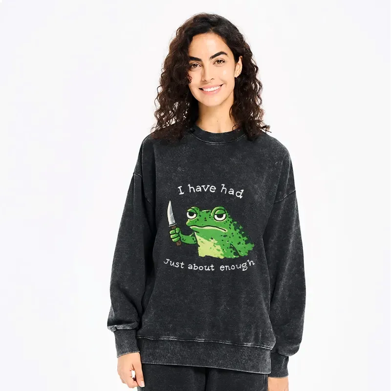Impatient Frog Ukiyo-e Sweatshirt Trending
