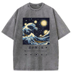 Vintage Ukiyo-e Unisex T-Shirt for Streetwear