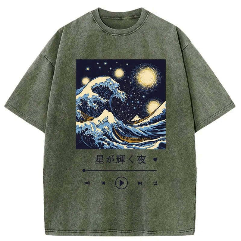 Vintage Ukiyo-e Unisex T-Shirt for Streetwear