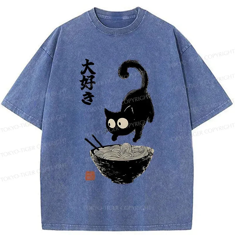 trendy cat t-shirt streetwear style