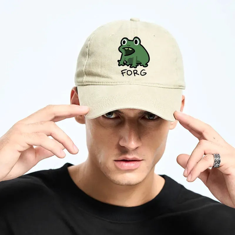 japanese washed cap for daily wear