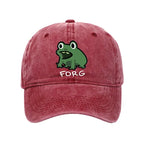 japanese washed cap for daily wear