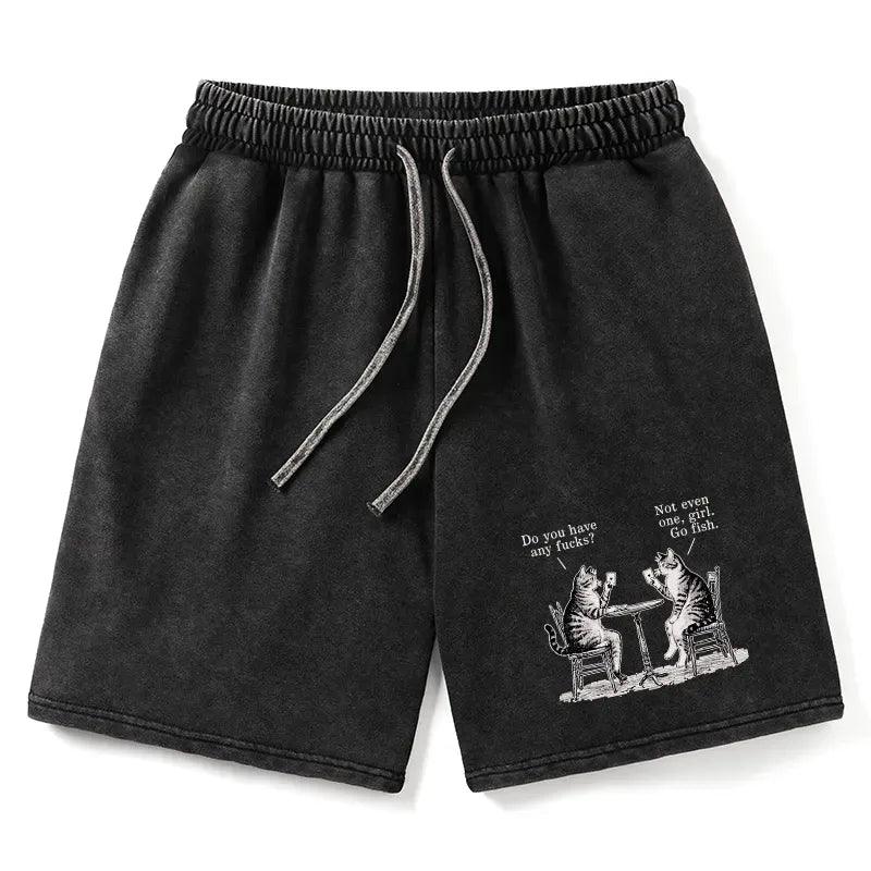 Kyoto Lion Cat Poker Shorts Limited Edition