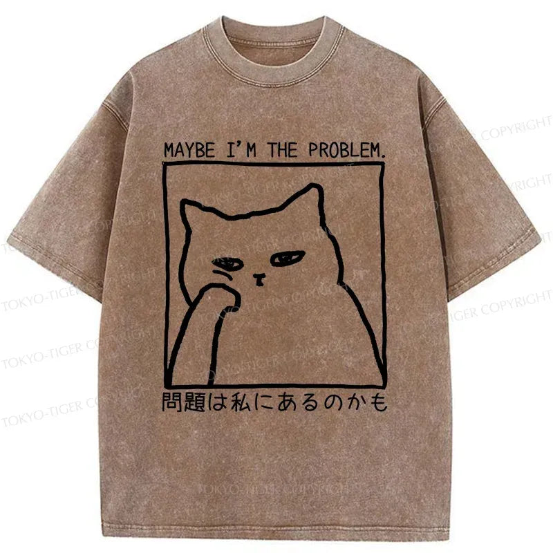 Retro Ukiyo-e Cat T-Shirt Gift Idea