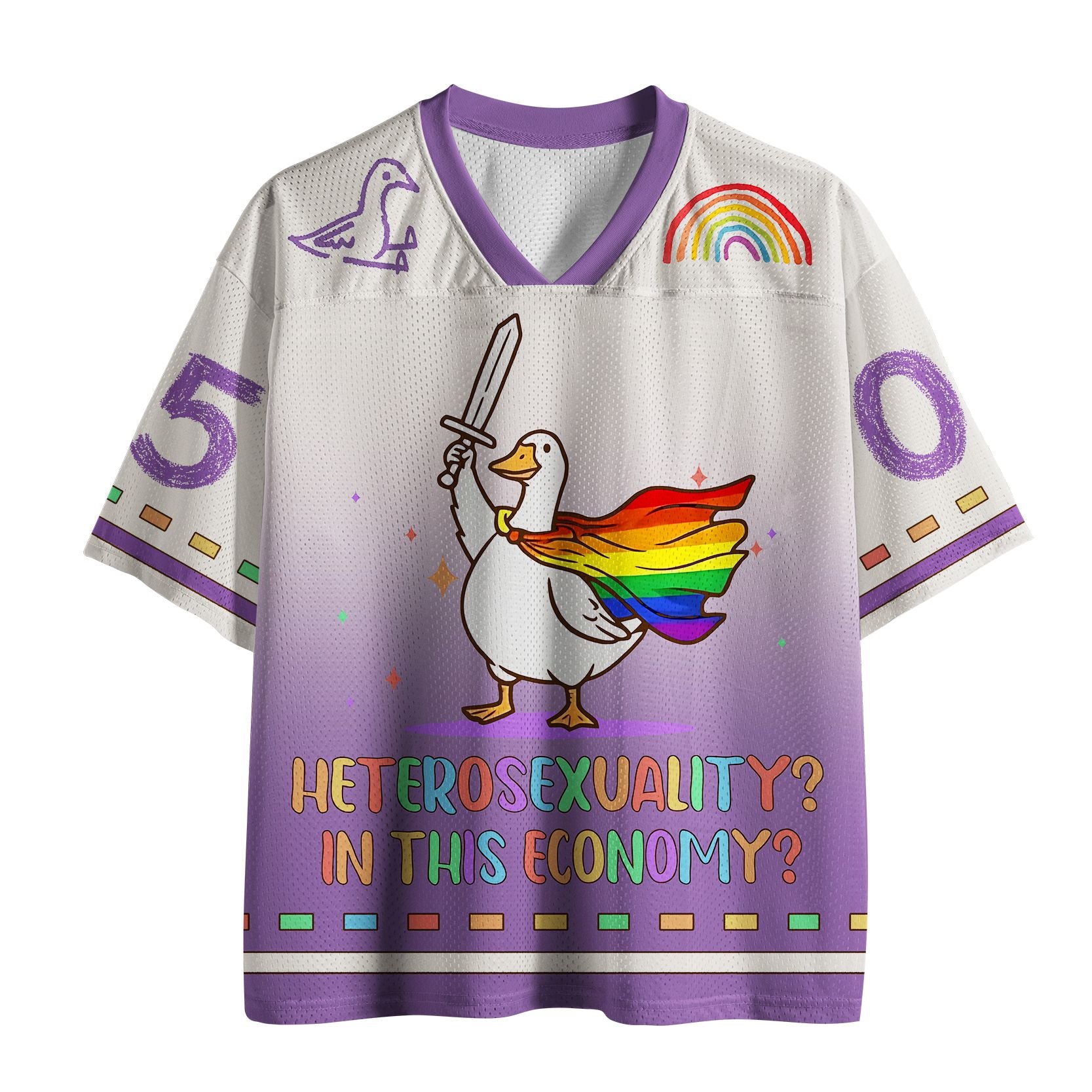 Kyoto-Lion Heterosexuality In This Economy Mesh Jersey
