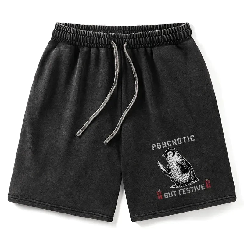 Overstimulated Christmas Shorts Gift for Him
