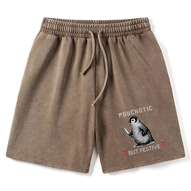 Overstimulated Christmas Shorts Gift for Him
