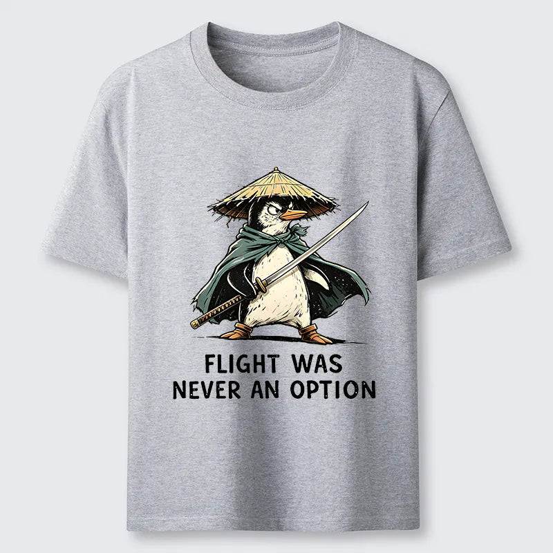 Kyoto-Lion Samurai Penguin Classic T-Shirt