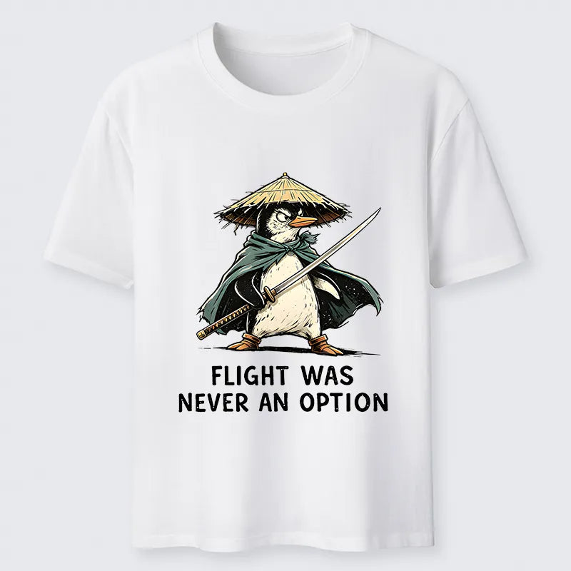 Kyoto-Lion Samurai Penguin Classic T-Shirt