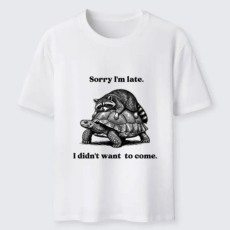 Kyoto Lion Lazy Animal Funny T-Shirt