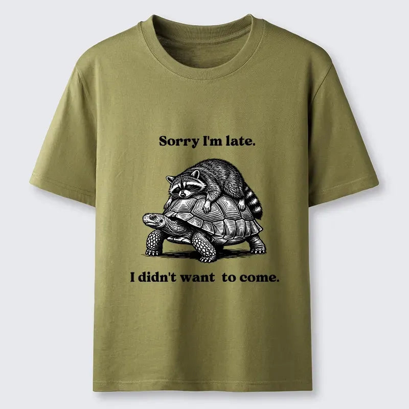 Kyoto Lion Lazy Animal Funny T-Shirt