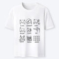 Vintage ukiyo-e cat t-shirt free shipping