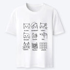 Vintage ukiyo-e cat t-shirt free shipping