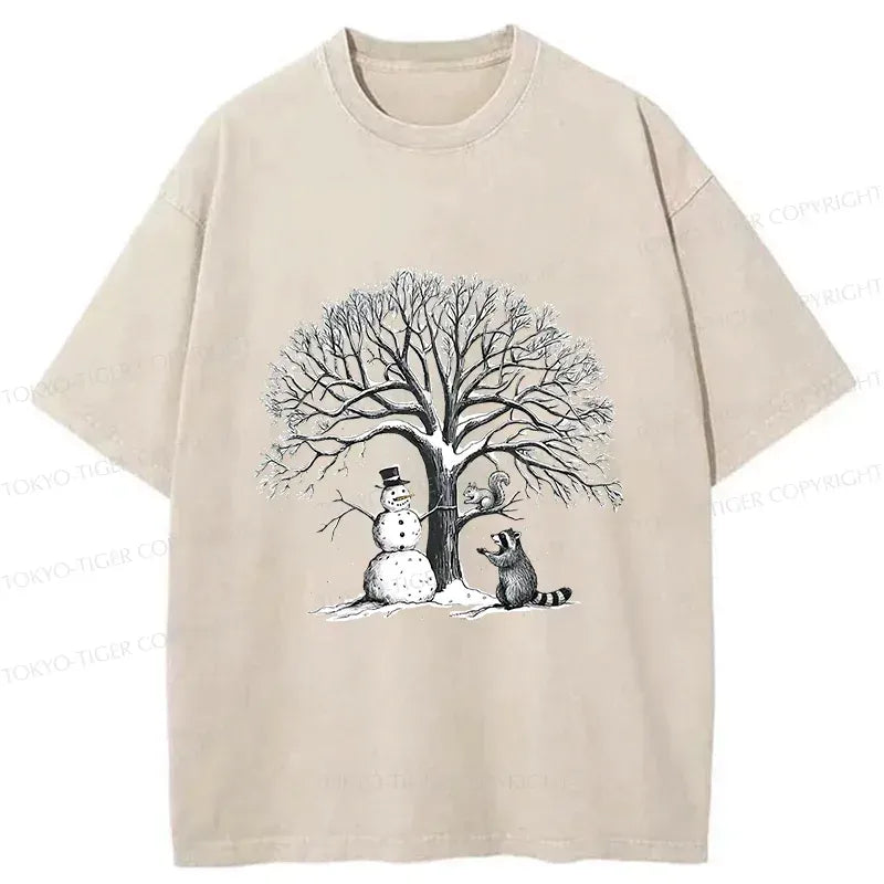 Japanese Animal World Unisex Cotton T-Shirt Best Seller