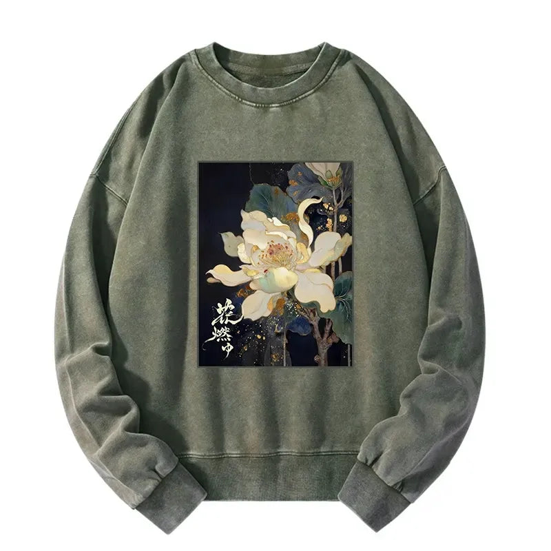 Kyoto Lion Golden Specks Unisex Sweatshirt