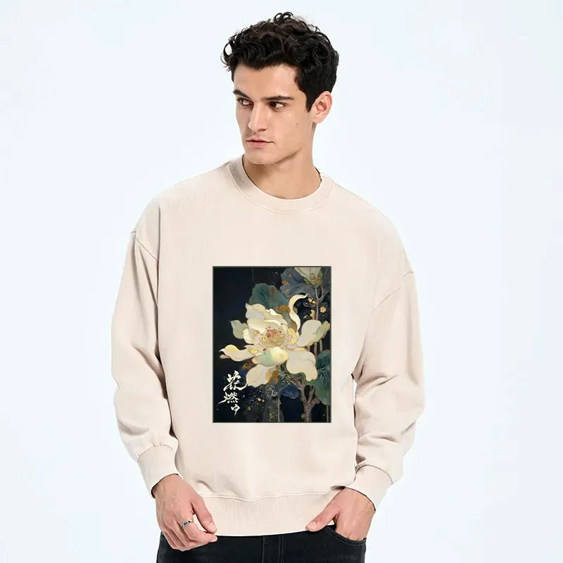 Kyoto Lion Golden Specks Unisex Sweatshirt