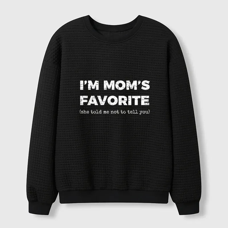 Funny Kyoto Lion Waffle Sweatshirt for Mom