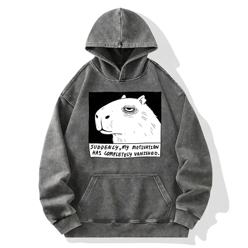 Kyoto Lion Washed Hoodie On Sale