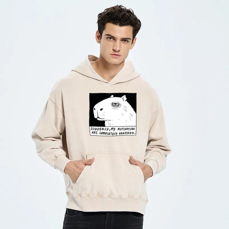 Kyoto Lion Washed Hoodie On Sale
