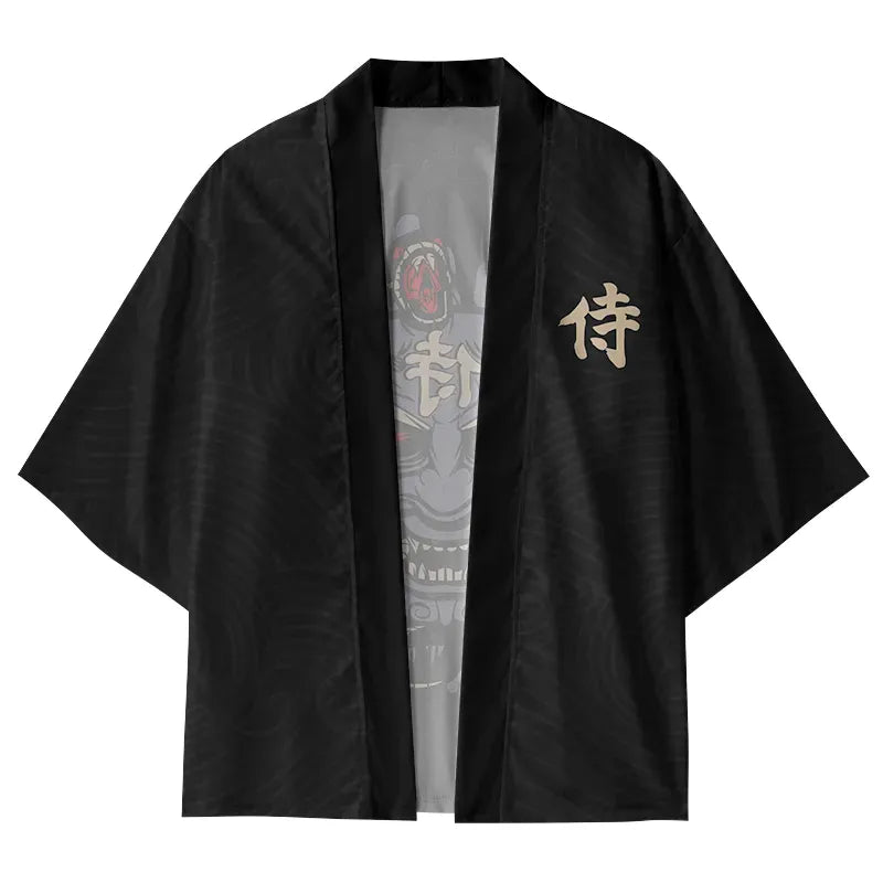 Japanese Samurai Kimono Cardigan on Sale