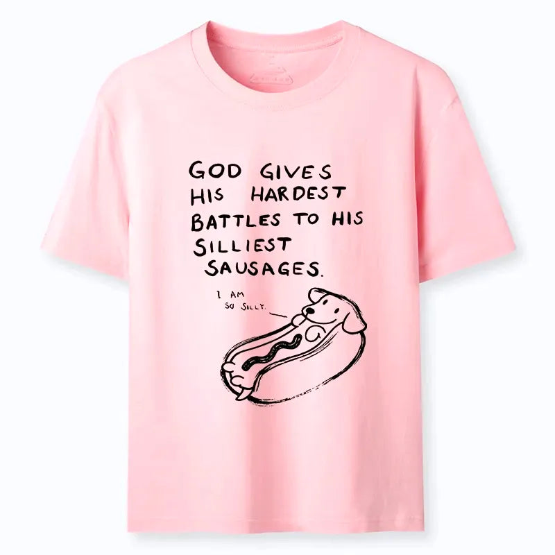 Kyoto-Lion Silly Sausage Dog Meme Classic T-Shirt