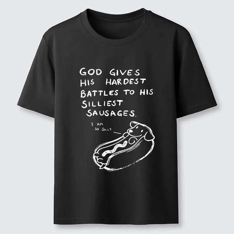 Kyoto-Lion Silly Sausage Dog Meme Classic T-Shirt