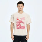 Kyoto Lion Vintage Streetwear T-Shirt