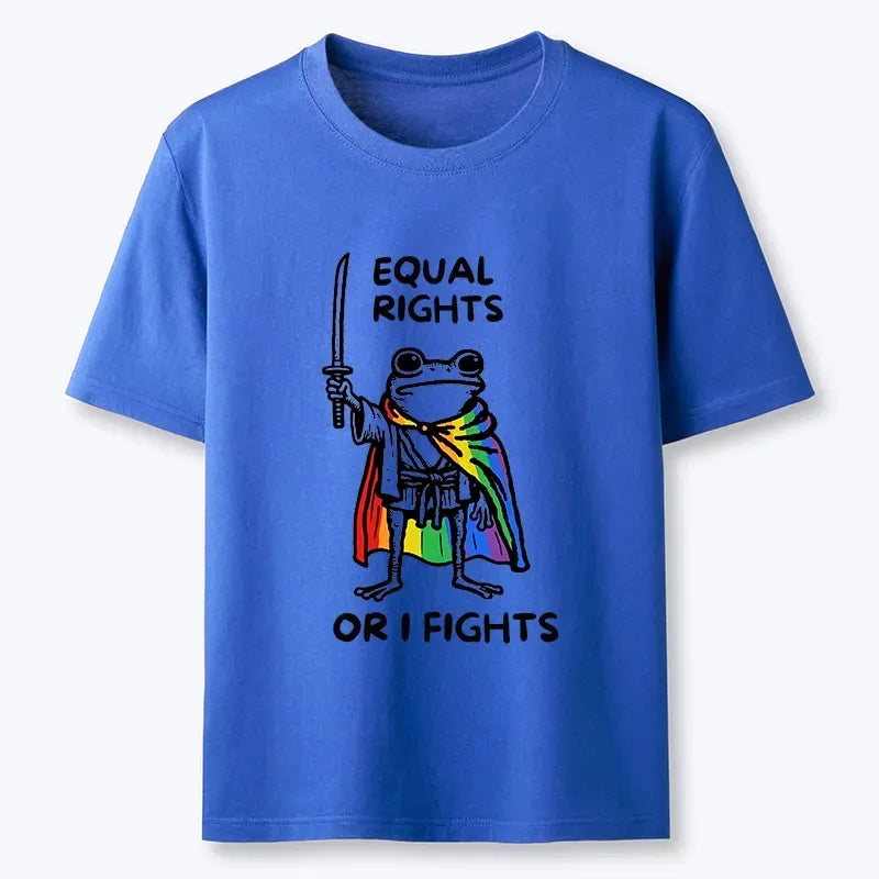Equal rights funny frog t-shirt gift idea
