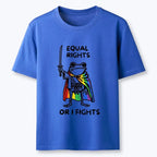 Equal rights funny frog t-shirt gift idea