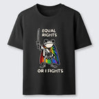 Equal rights funny frog t-shirt gift idea