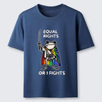 Kyoto-Lion Equal Rights Or The Frog Fights Classic T-Shirt
