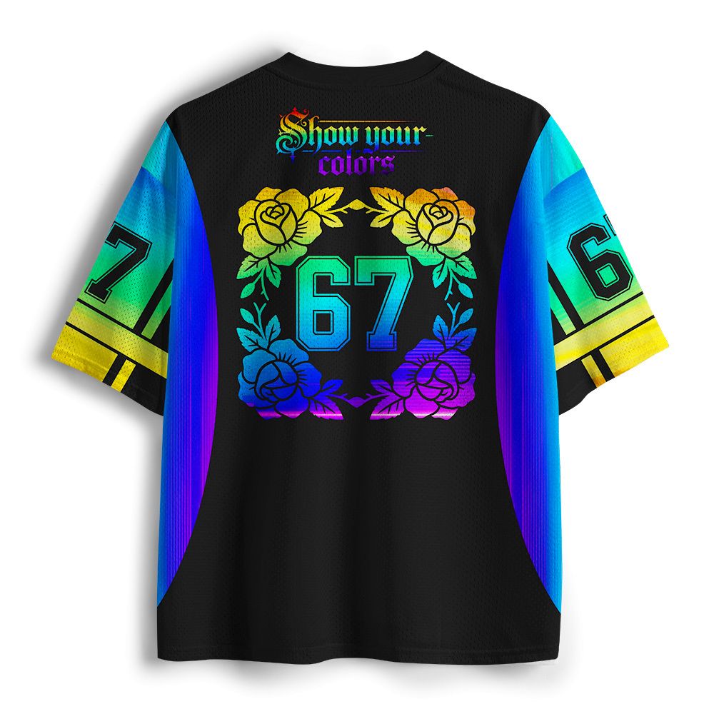 Kyoto-Lion 'Show Your Colors' Mesh Jersey