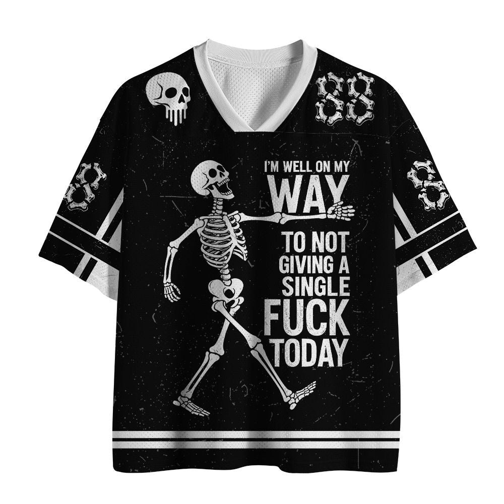 Kyoto Lion Skeleton Mesh Jersey