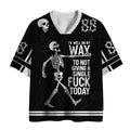 Kyoto Lion Skeleton Mesh Jersey
