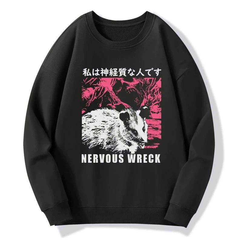 Kyoto-Lion Nervous Wreck Sweatshirt
