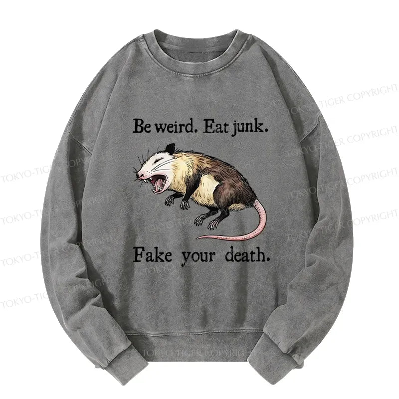 Japanese possum sweatshirt for daily wear