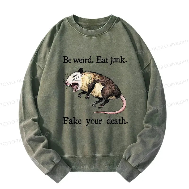 Japanese possum sweatshirt for daily wear