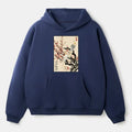 Sakura fleece hoodie for spring gift