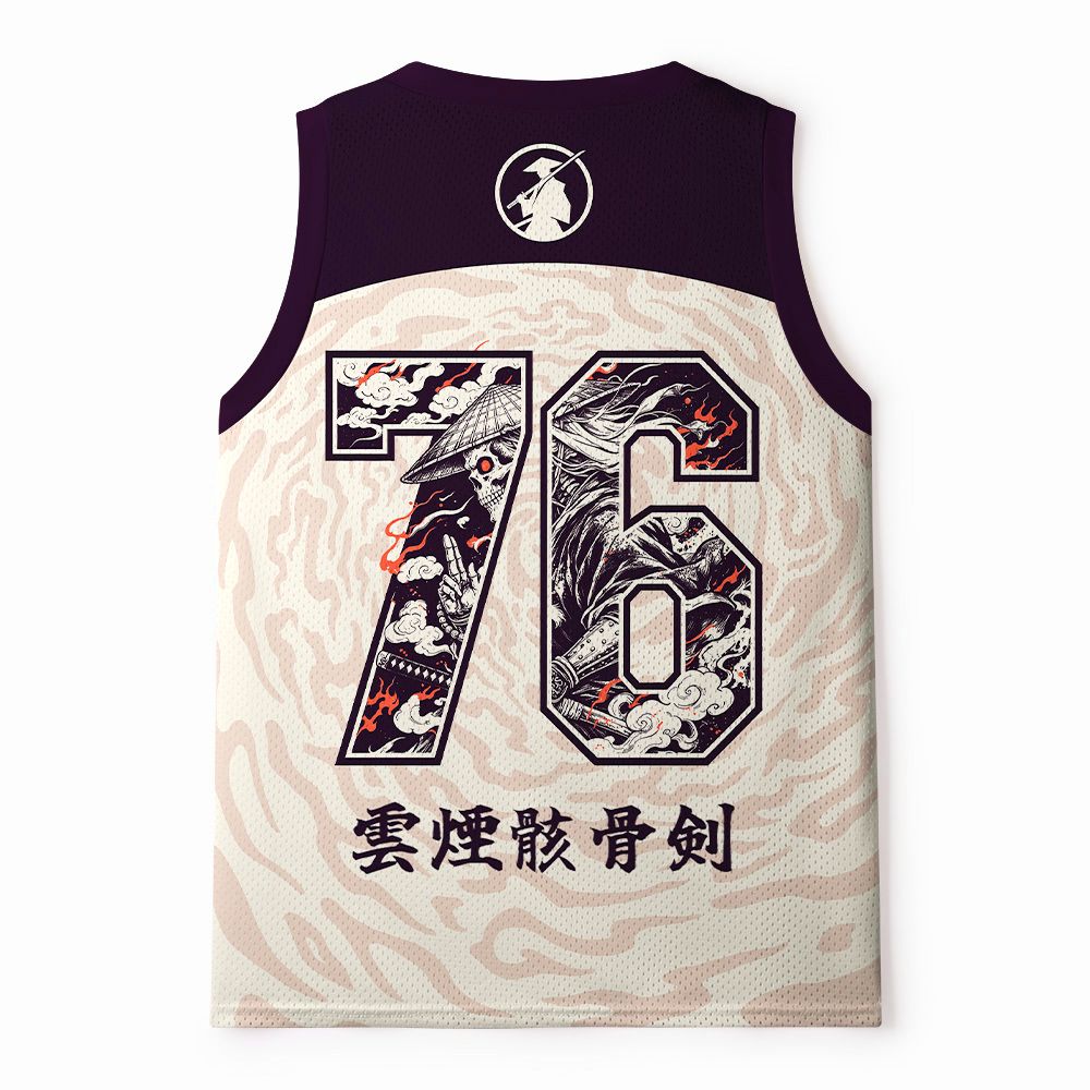 Japanese Samurai Mesh Tank Top for Gift