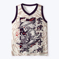 Breathable Skull Mesh Tank Top for Summer