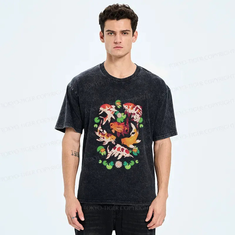 Japanese Vintage Koi T-Shirt