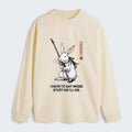 kyoto lion rabbit long sleeve t-shirt