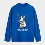kyoto lion rabbit long sleeve t-shirt
